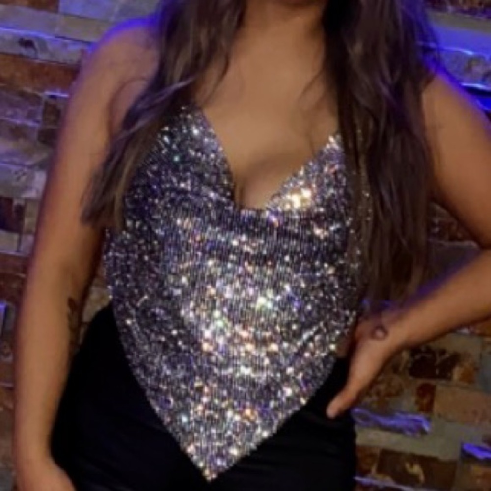 Rhinestone Top
